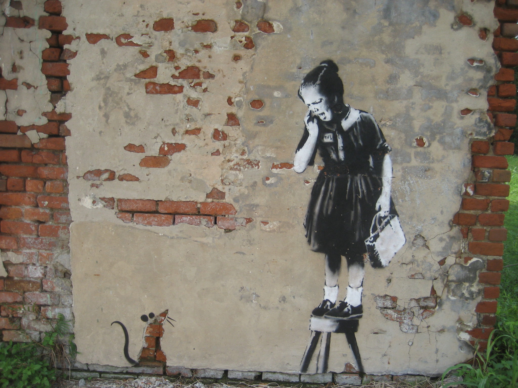 Banksy Ratgirl Artwork 